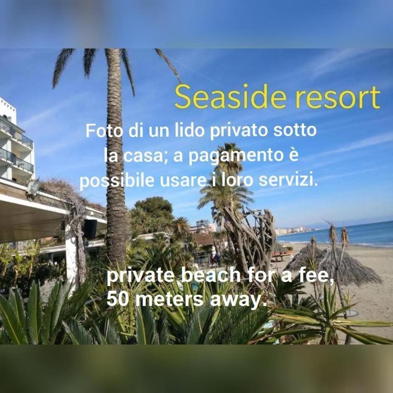 House Of Fly With Sea View, Front The Beach Savona Buitenkant foto